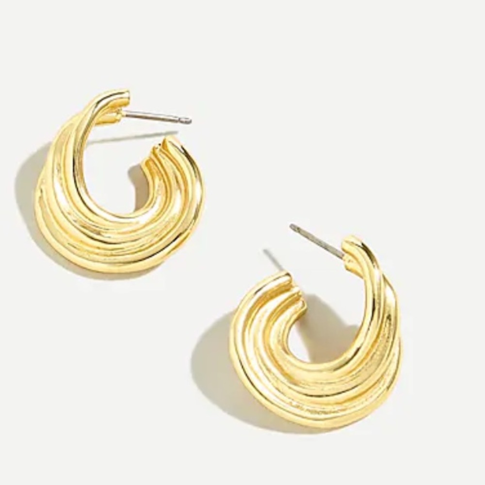 J. Crew Rome Hoop Earrings